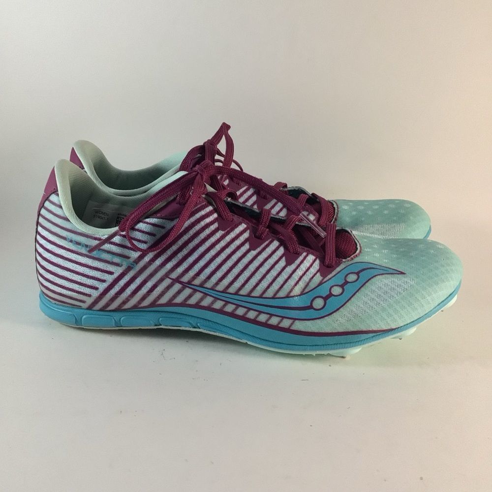 Saucony Women's Mint Teal and Magenta Athletic Shoes